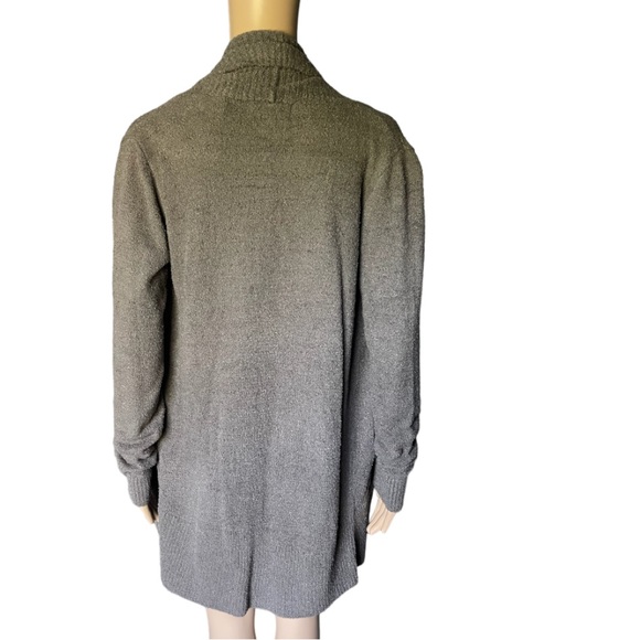 NWOT Barefoot Dreams®️ CozyChic Lite®️ Circle Cardigan in Mineral Size Small - Picture 6 of 13